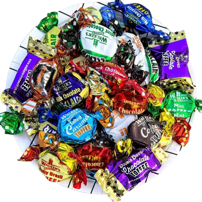 沃尔克斯新品英国奶油味半斤糖果