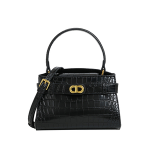 JOZY官网小c&k新款斜挎包包女士手提轻奢小众鳄鱼纹轻奢小凯莉包