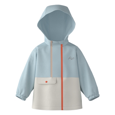 papa春季儿童外套户外运动防水