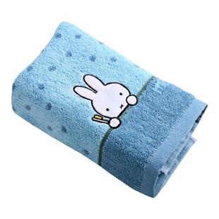 金号毛巾宝宝刷牙米菲兔卡通纯棉洗脸面巾儿童家用可爱吸水全棉女