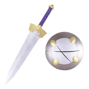 墨班 有货 cosplay道具 哥布林杀手 短剑 盾牌 树脂未开刃