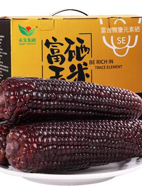 富硒禾久甜糯玉米水果新鲜