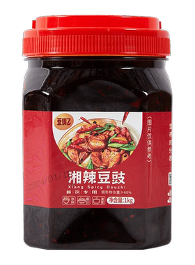 豆小乙桶装风味豆豉湖南