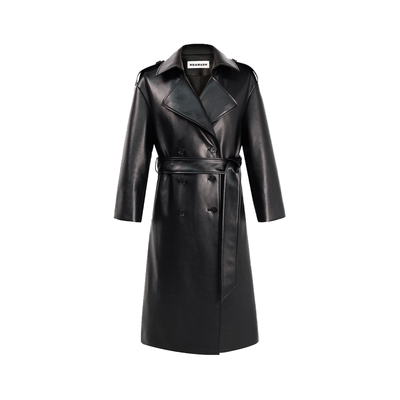 长款皮衣外套时尚百搭男女同款