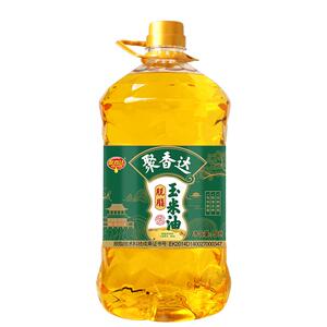 聚香达脱脂玉米油 5L装 非转基因物理压榨专利脱脂【新春福利】