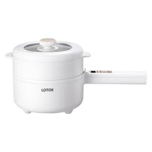 lotor宝宝辅食锅婴儿专用小奶锅插电蒸煮一体不粘锅多功能电煮锅