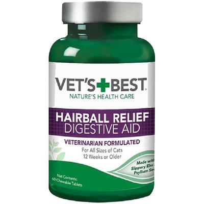 VET'SBEST化毛膏温和猫草片