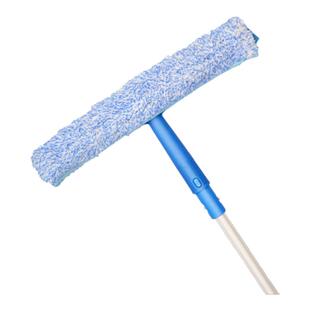 上水器毛头清洁工具擦玻璃刮35cm替换布白色加厚伸缩杆涂水器抹水