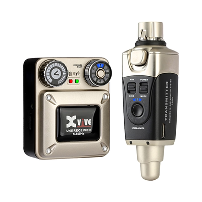 Xvive U45/U4无线耳机耳返监听系统舞台演出排练入耳式发射接收器