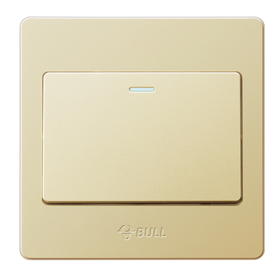 公牛G07金色墙壁开关插座暗装