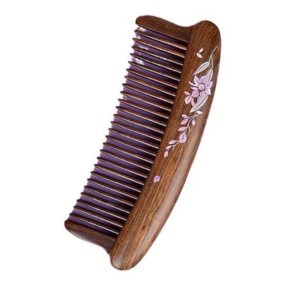 谭木匠新品礼盒齿梳紫霞女士专用