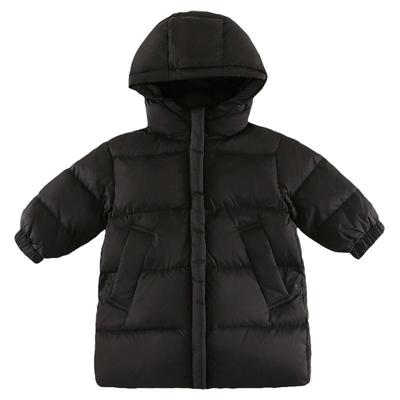 男女童白鹅绒羽绒服过膝长款