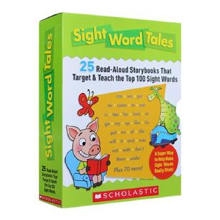 First 100 Sight Word Tales 学乐高频词Words童话故事书25本 Scholastic Readers英文原版绘本 4-8岁儿童少儿英语