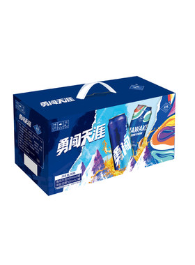 雪花啤酒勇闯天涯8度8+2礼盒装