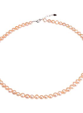 高档天然淡水珍珠项链女