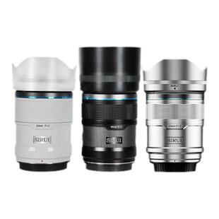 思锐自动镜头23 33 56mm f1.2大光圈适用富士XS10 XT3 XM5 XF微单