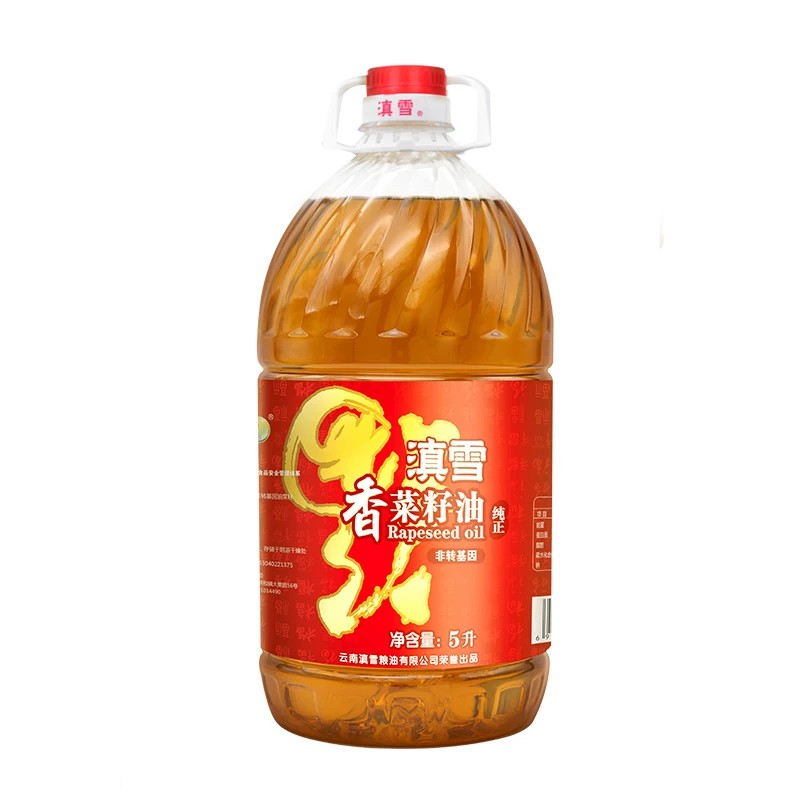 云南滇雪传统味道非转基因菜籽油