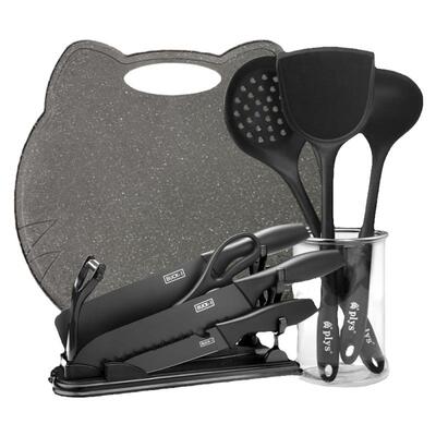 黑刃刀具套装菜板多选锋利刀具