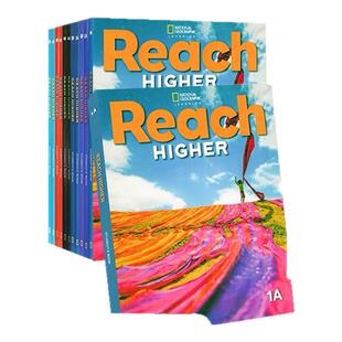 美国国家地理reach higher美国小学教材reachhigher主流儿童青少年英语教材鲸鱼外教小学教辅