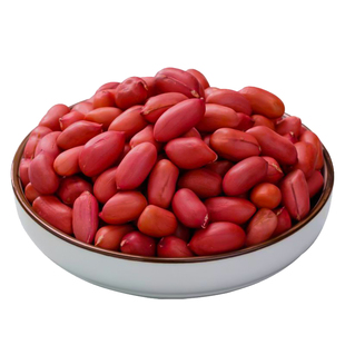 一把锄头东北红衣花生米2025年新货四粒红生的红皮新鲜榨油不带壳