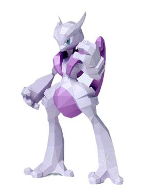 51厘米高超级超梦X纸模型