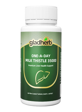 gladherb进口高含量奶蓟草护肝片