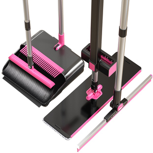 汉世刘家扫把拖把三件套扫把簸箕家用套装雪尼尔平板拖把魔术扫把