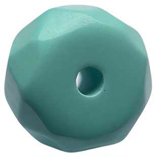 绿松石无相切面隔片高瓷文玩手串配饰diy手工配件散隔珠配珠原矿