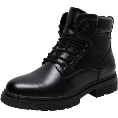 强人冬季军勾皮毛一体防滑雪地靴