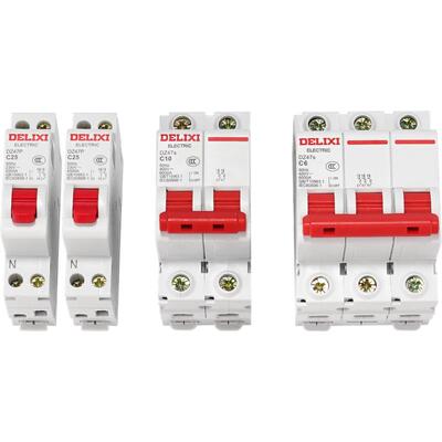 德力西电气空开断路器DZ47s