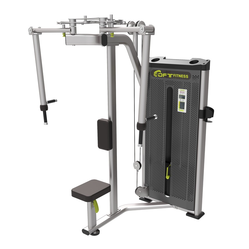 商用高低拉训练器力量器械推胸推肩一体机伸曲腿一体机大腿内外侧