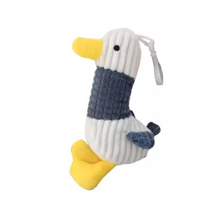 网红加油鸭毛绒挂件斜挎包ins潮小鸭子公仔丑萌鸭子玩偶书包挂饰