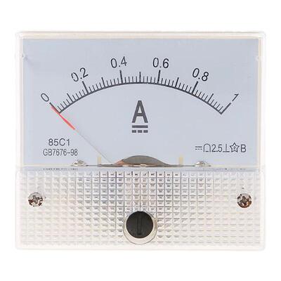 85C1指针式直流电流表1A2A3A5A10A20A30A50A100500mA85c1机械表头