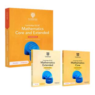 0580/考试剑桥IGCSE数学核心与扩展 Cambridge IGCSE Mathematics Core and Extended Coursebook/Practice(含激活码)原版书籍