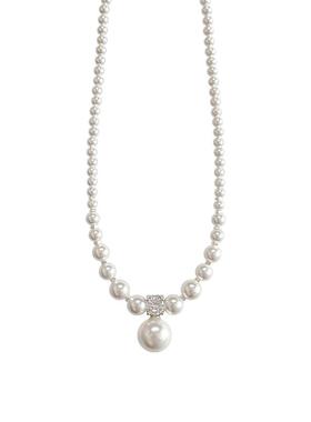 NININA戴妃渐变珍珠项链
