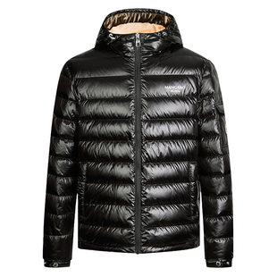 【90鹅绒】Mangano曼加龙冬季连帽羽绒服百搭轻薄保暖外套男士