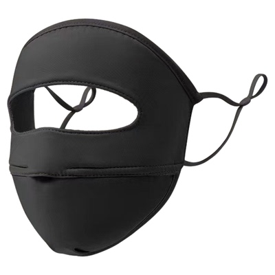 骑行保暖面罩女高颜值2025冬季新款防晒防风防寒全脸防护骑车口罩