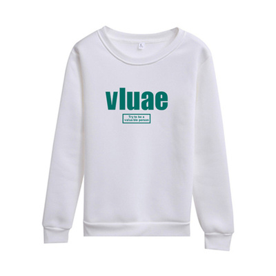 加绒加厚卫衣女装时尚打底t恤衫