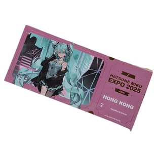 初音未来亚巡expo香港限定立牌透卡文件夹镭射票镜音铃连动漫周边