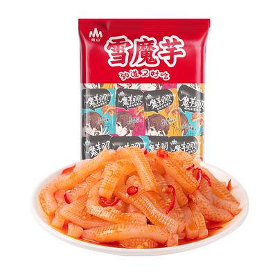 网红魔芋爽80包素毛肚辣条