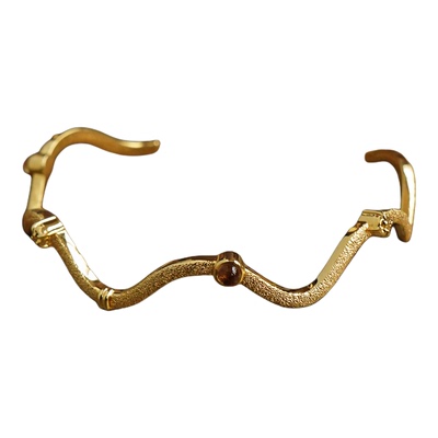 ATELIERSO 波浪克拉细手镯 气质个性高级感原创小众设计师默叙