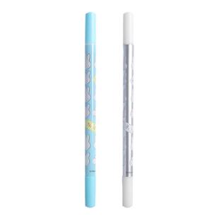 晨光消字笔魔笔复写笔小学生用消字笔双头魔擦纯蓝可爱消字复写笔一头可擦一头复写无痕可擦钢笔的大容量批发