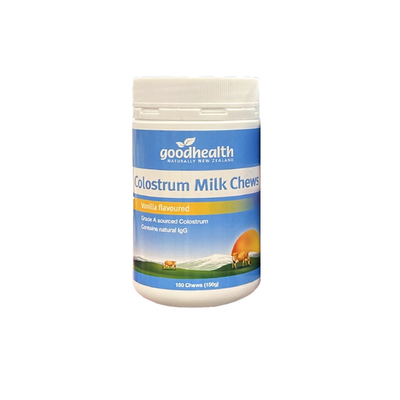 新西兰直邮好健康goodhealth牛初乳片咀嚼片儿童奶片骨骼发育补钙