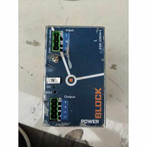 溢价-BLOCK开关电源PSR500/24-5输入24VDC5A，