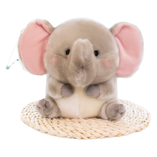 可爱仓鼠公仔小兔子熊猫毛绒玩具猪猪布娃娃网红玩偶小号布偶女孩