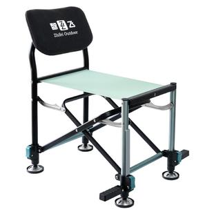 智飞轻骑士钓椅青春版全地形多功能航空铝便携折叠钓鱼椅野钓舒适