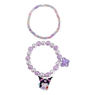 新款儿童手链女童可爱卡通手环宝宝手饰小女孩手串手链小饰品百搭