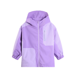 ebaer儿童户外防水外套2026春装男童运动服女童防风冲锋衣童装