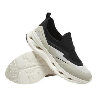 SKAP圣伽步男鞋厚底一脚蹬鞋舒适户外男款休闲运动鞋