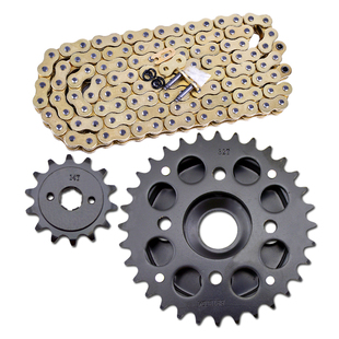 适用本田封闭公子CA250大地鹰王太子摩托车牙盘链条链轮全套链盘